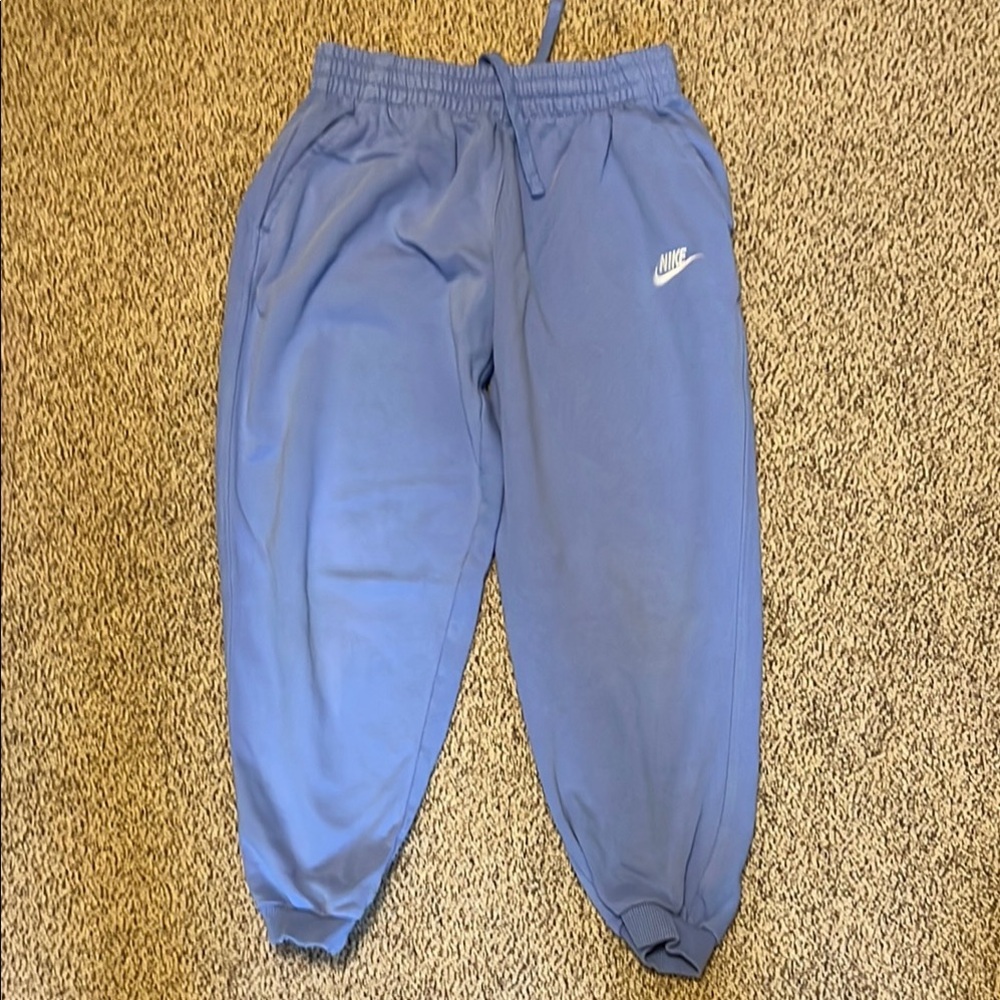 Nike Blue Sweatpants Relaxed Fit Joggers